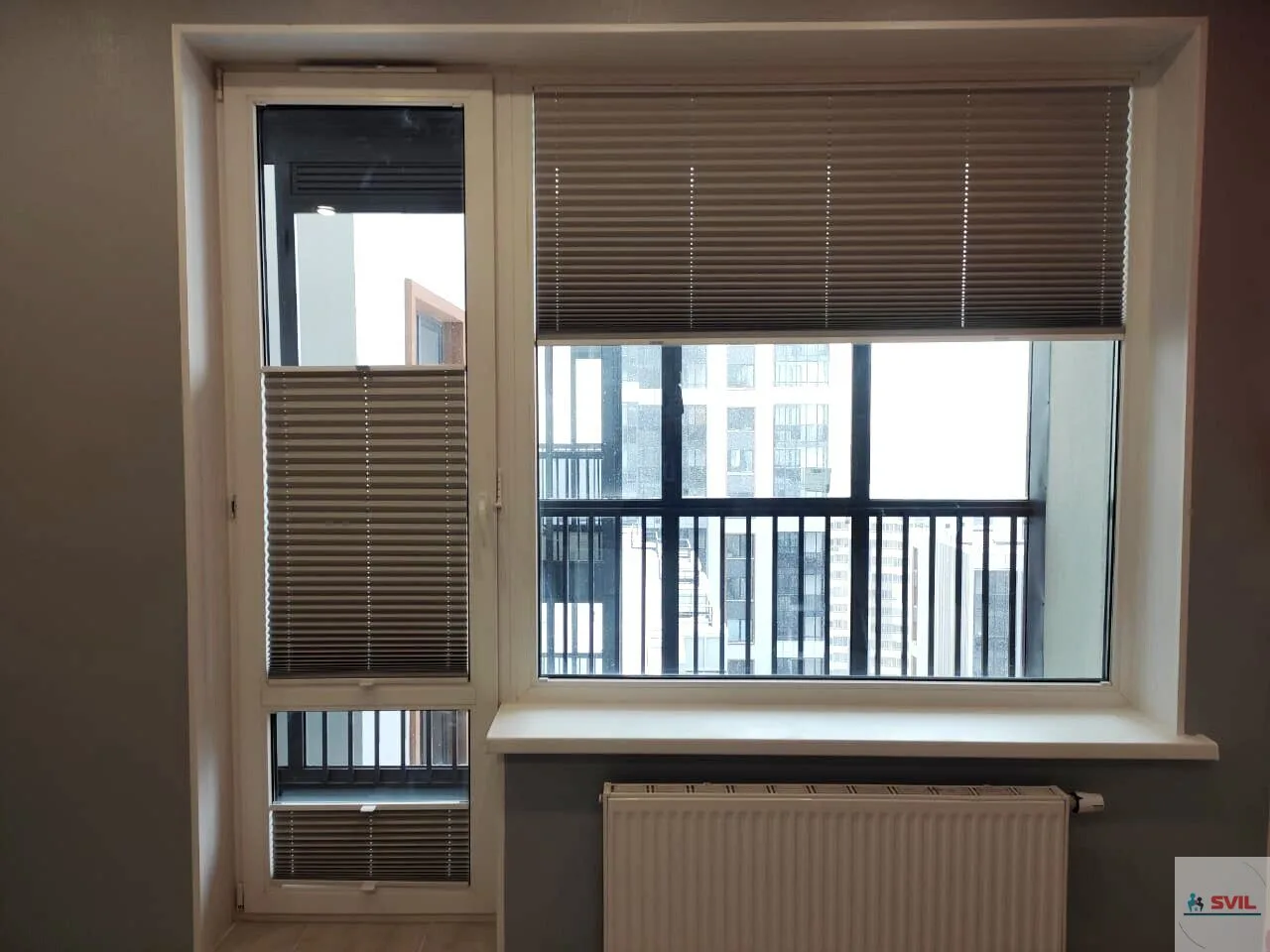 Плиссированные жалюзи в Нальчике и КБР на заказ