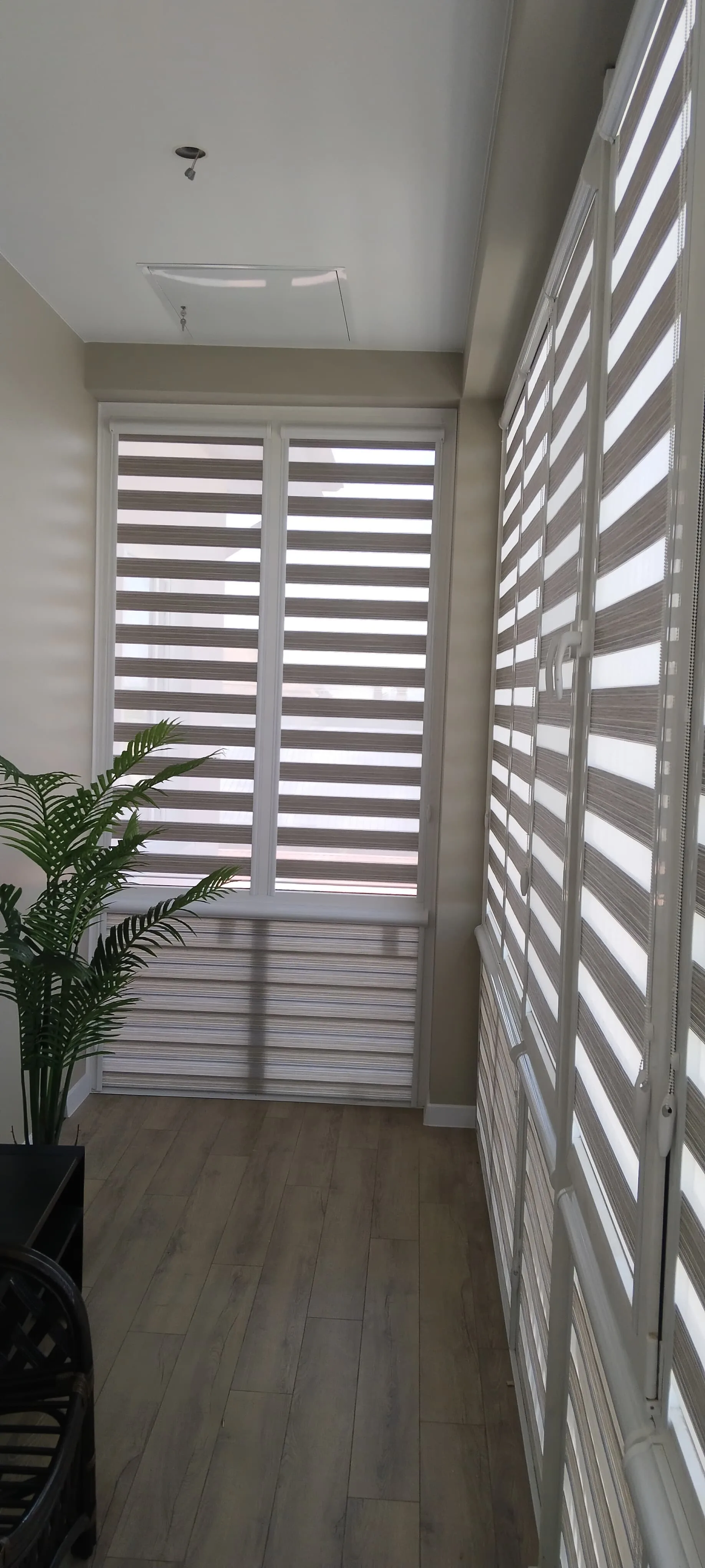 Рулонные шторы зебра день-ночь 4 в Нальчике и КБР на заказ