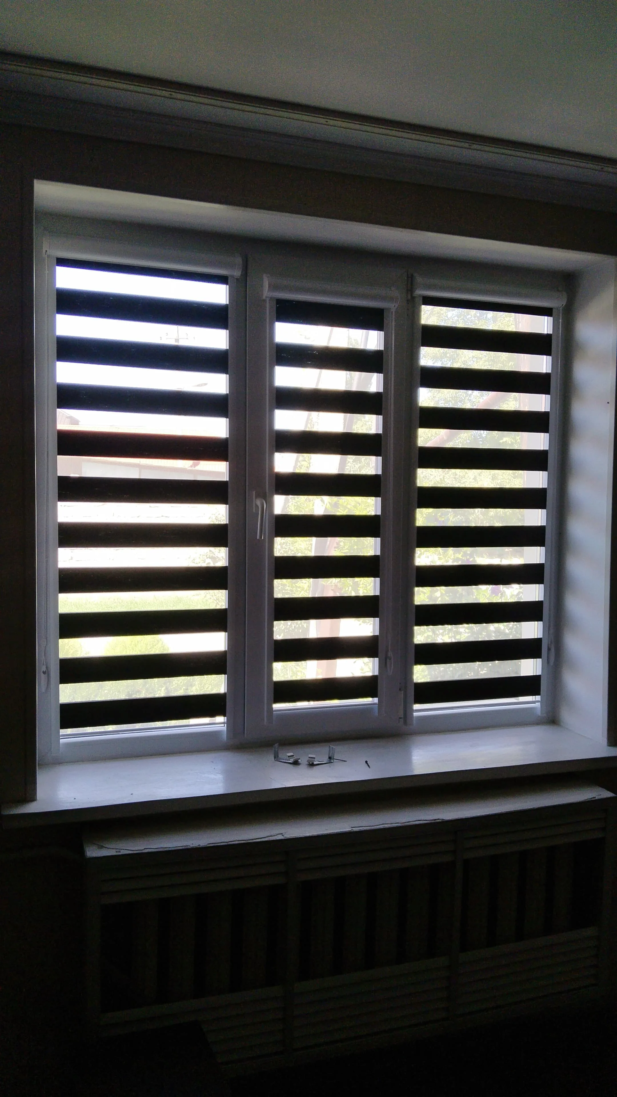 Рулонные шторы зебра день-ночь 12 в Нальчике и КБР на заказ