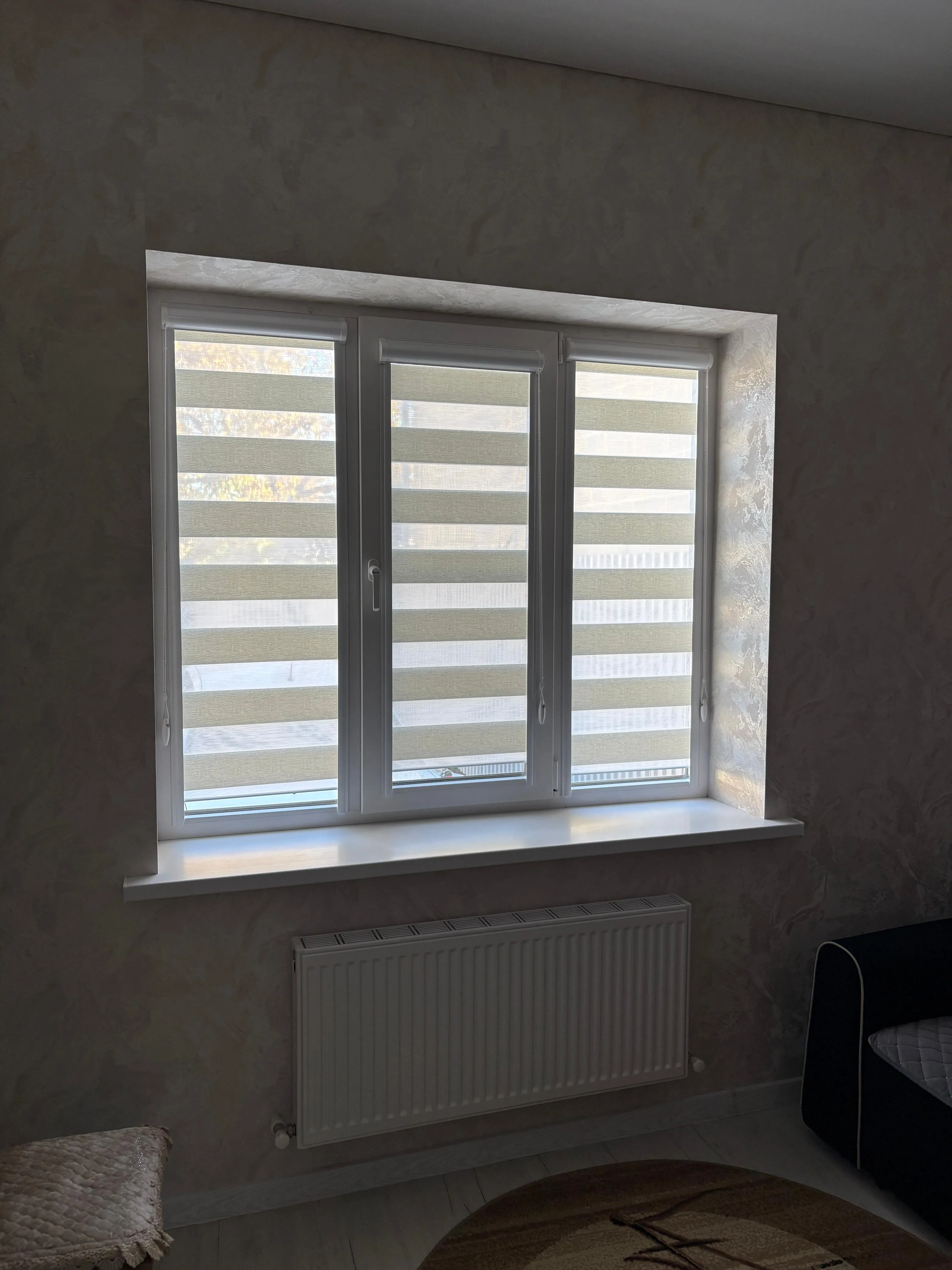 Рулонные шторы зебра день-ночь 55 в Нальчике и КБР на заказ