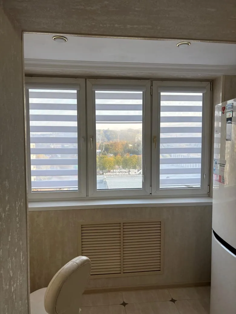 Рулонные шторы зебра день-ночь 66 в Нальчике и КБР на заказ