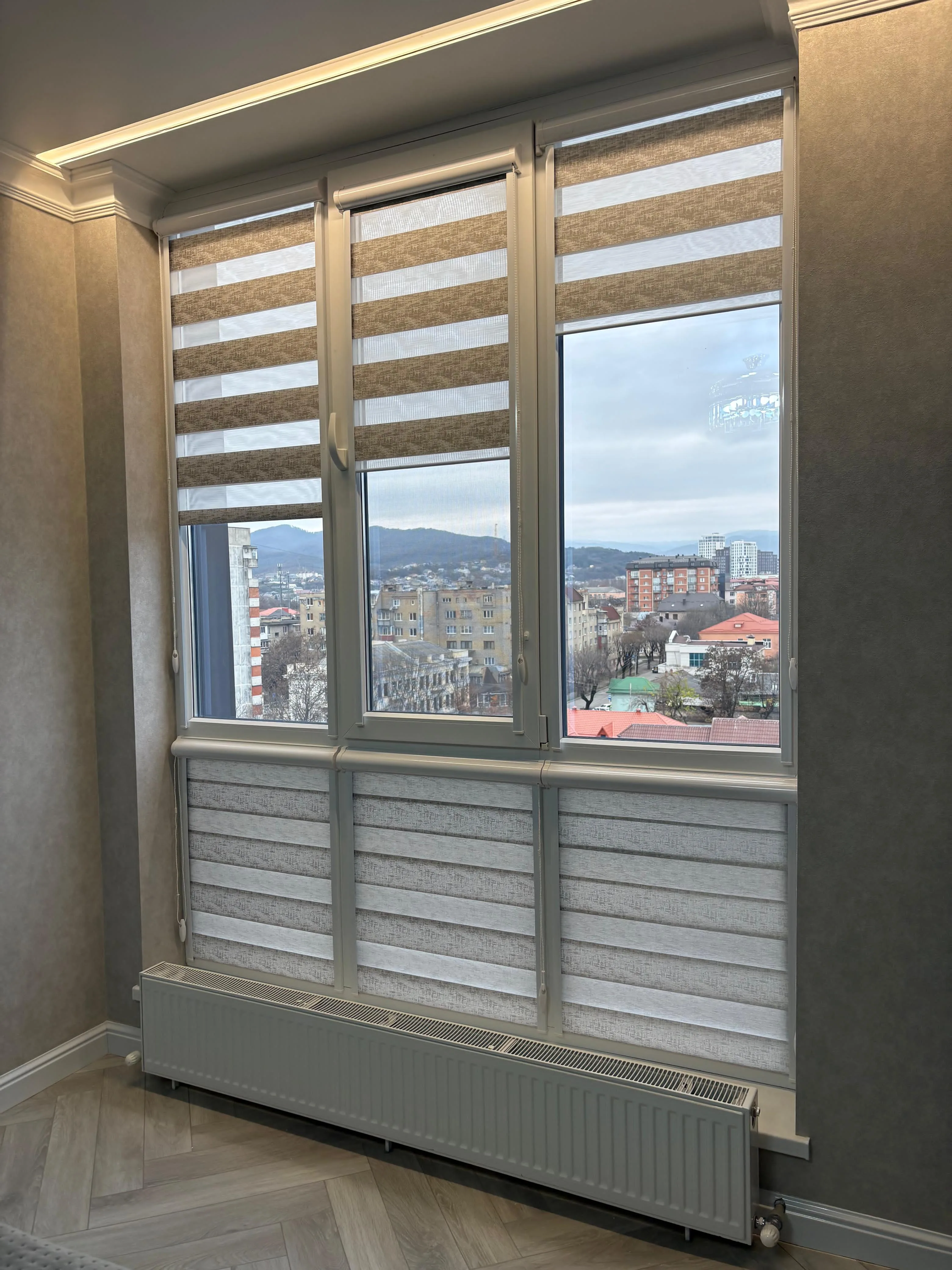 Рулонные шторы зебра день-ночь 90 в Нальчике и КБР на заказ