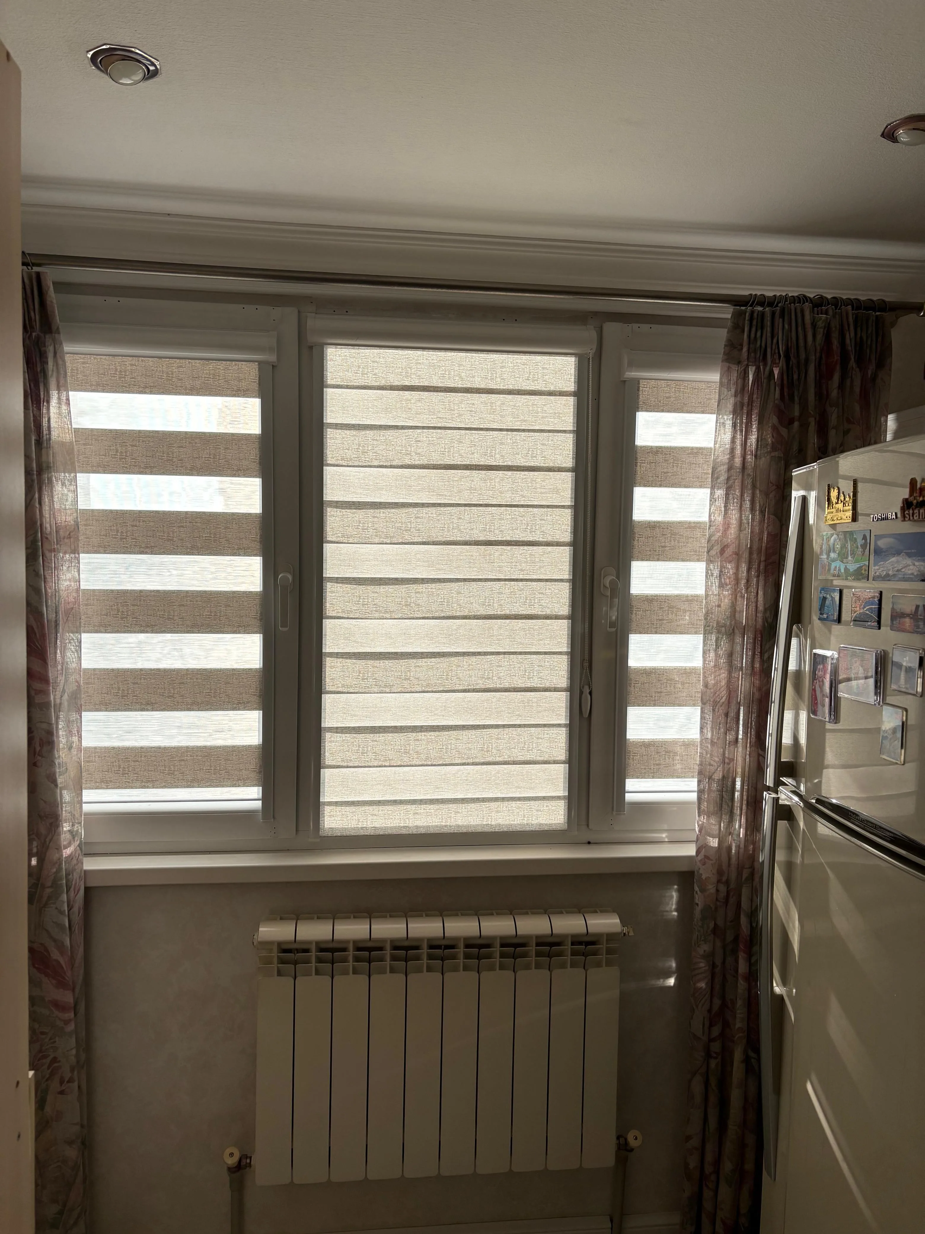 Рулонные шторы зебра день-ночь 109 в Нальчике и КБР на заказ