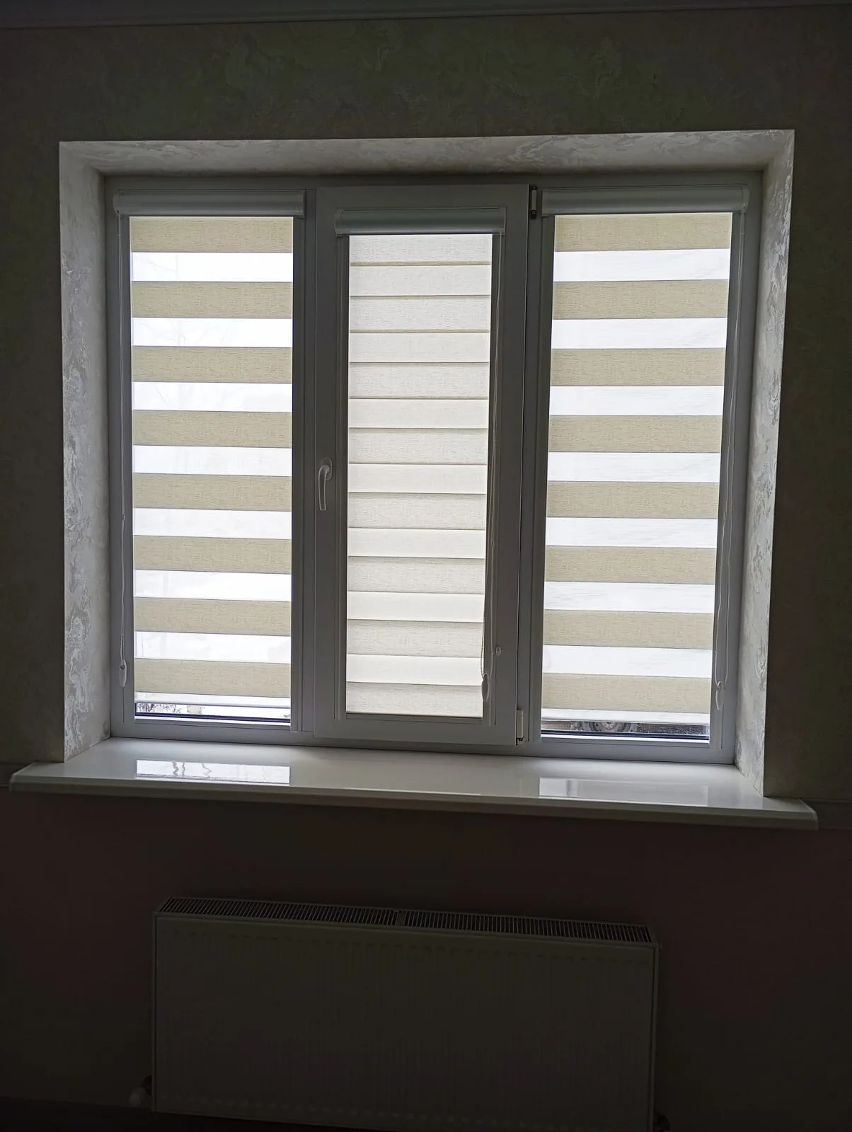 Рулонные шторы зебра день-ночь 125 в Нальчике и КБР на заказ