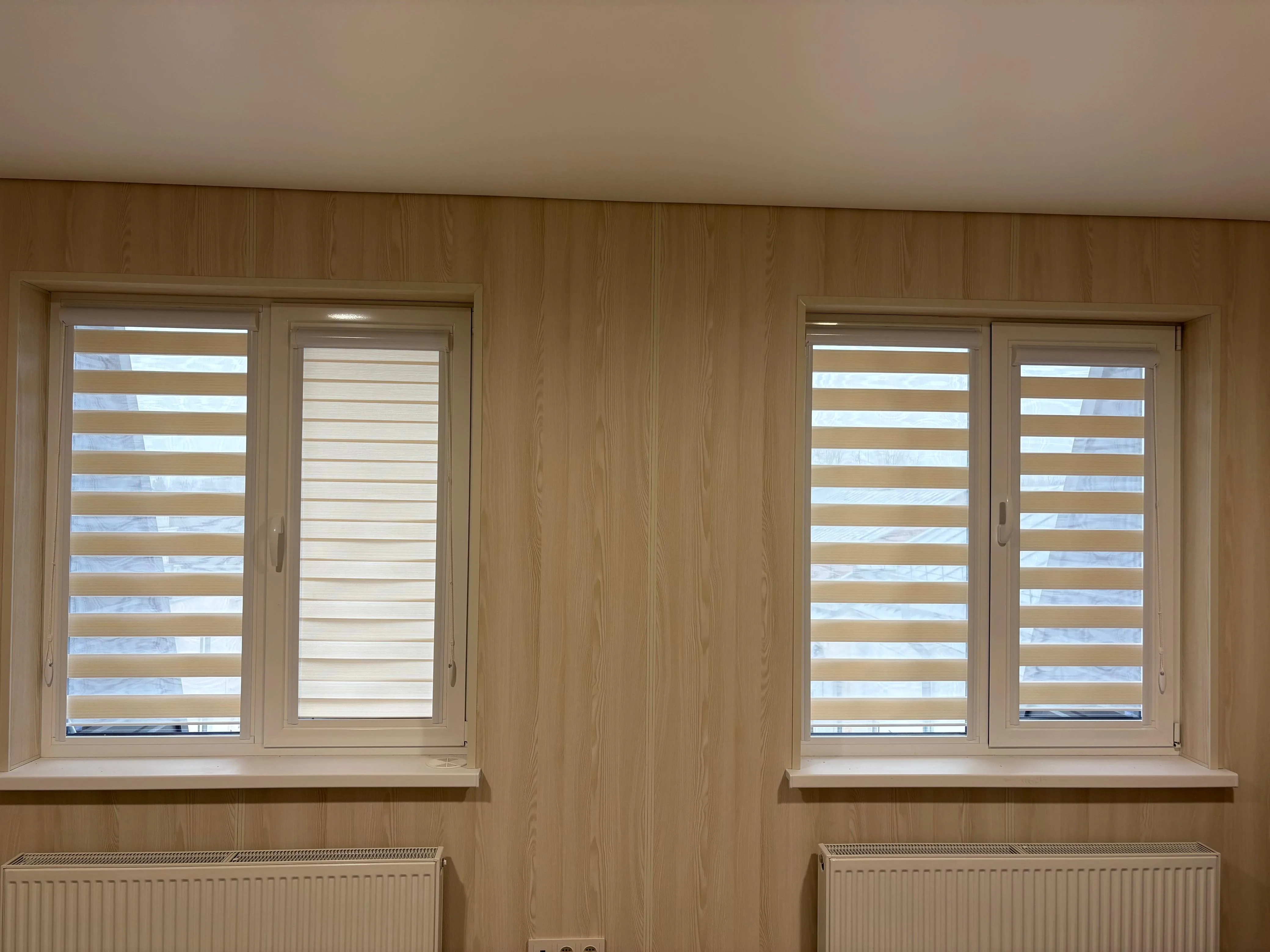 Рулонные шторы зебра день-ночь 134 в Нальчике и КБР на заказ