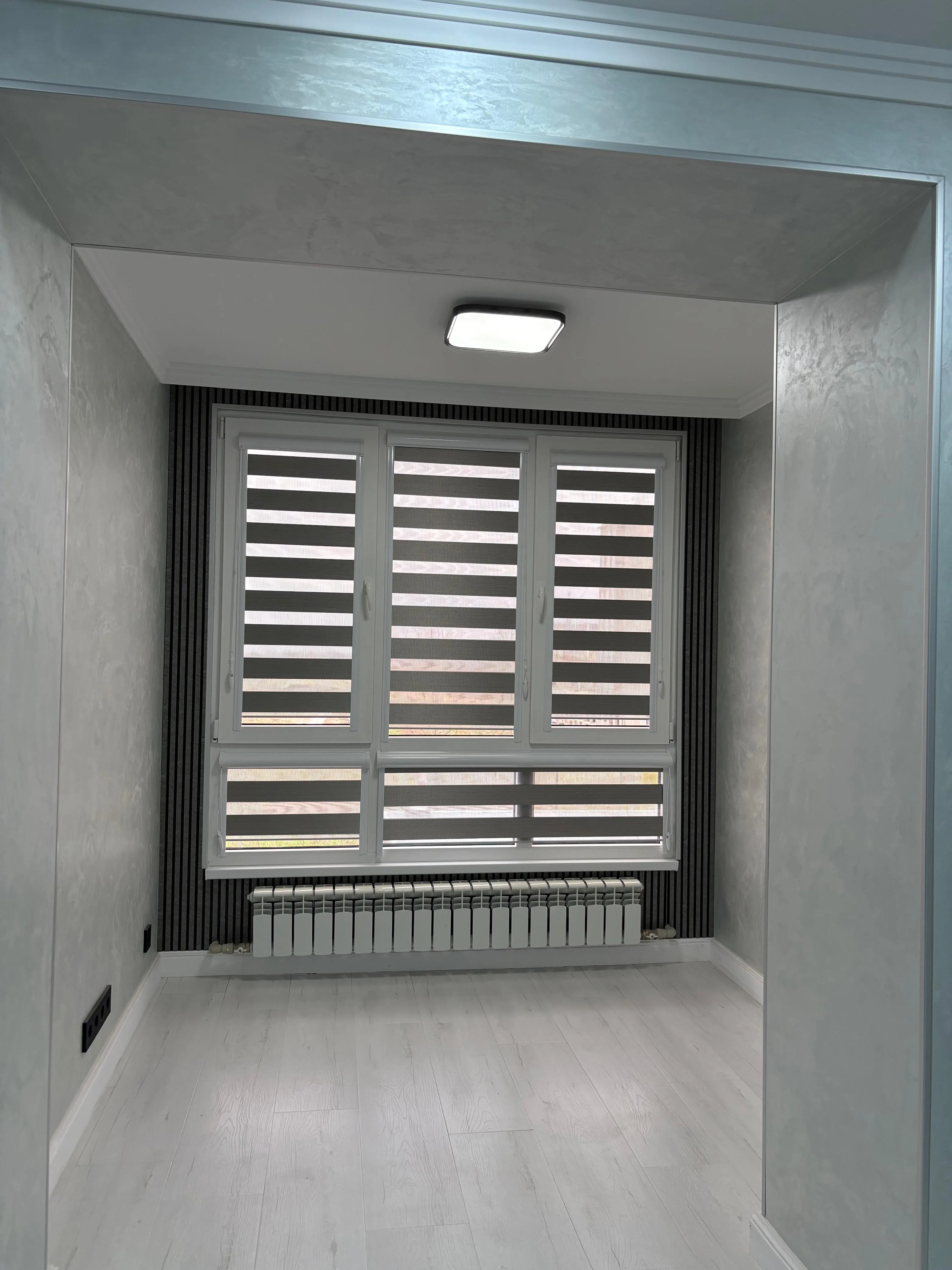 Рулонные шторы зебра день-ночь 157 в Нальчике и КБР на заказ